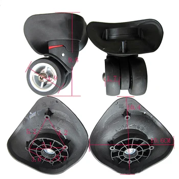 A08 A-08 Ruote per aerei silenziose Trolley Bagagli Ruota universale Valigia Parti di riparazione Accessori Ruote di ricambio Ruote girevoli