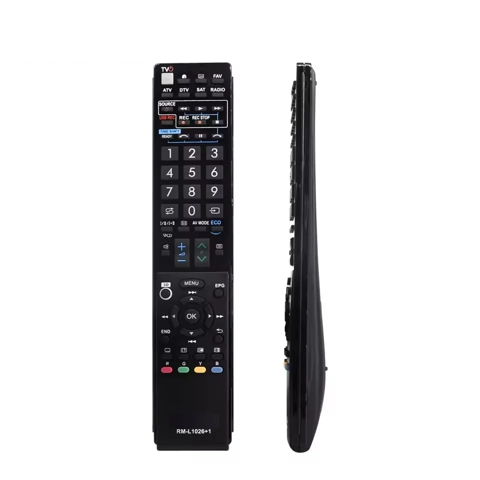 New Remote Control RM-L1026+1 for Sharp TVs Compatible with GA910WJSA LC-60LE822E Remote Control for Sharp Television view 3