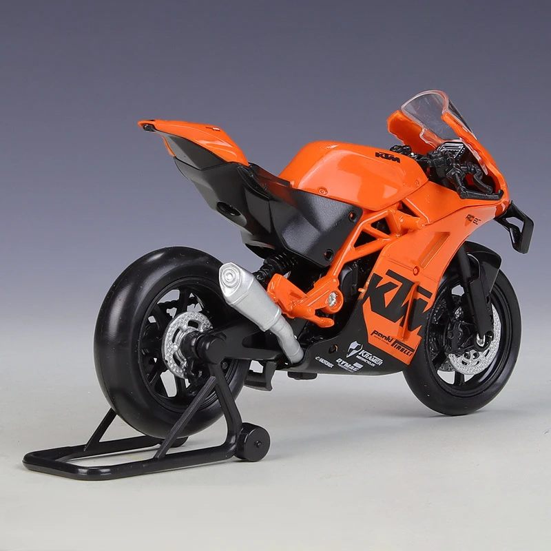 Welly 1:18 Ktm Rc 8c Motorfietsmodellen Legering Model Motor Fiets Miniatuur Race Speelgoed Voor Geschenkcollectie