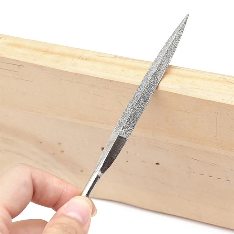 A2UD 10Pieces Diamond Needle File Set For Jewelry Metal Wood Ceramic Glass Stone Craft Sharping Working Hand Carving Tool