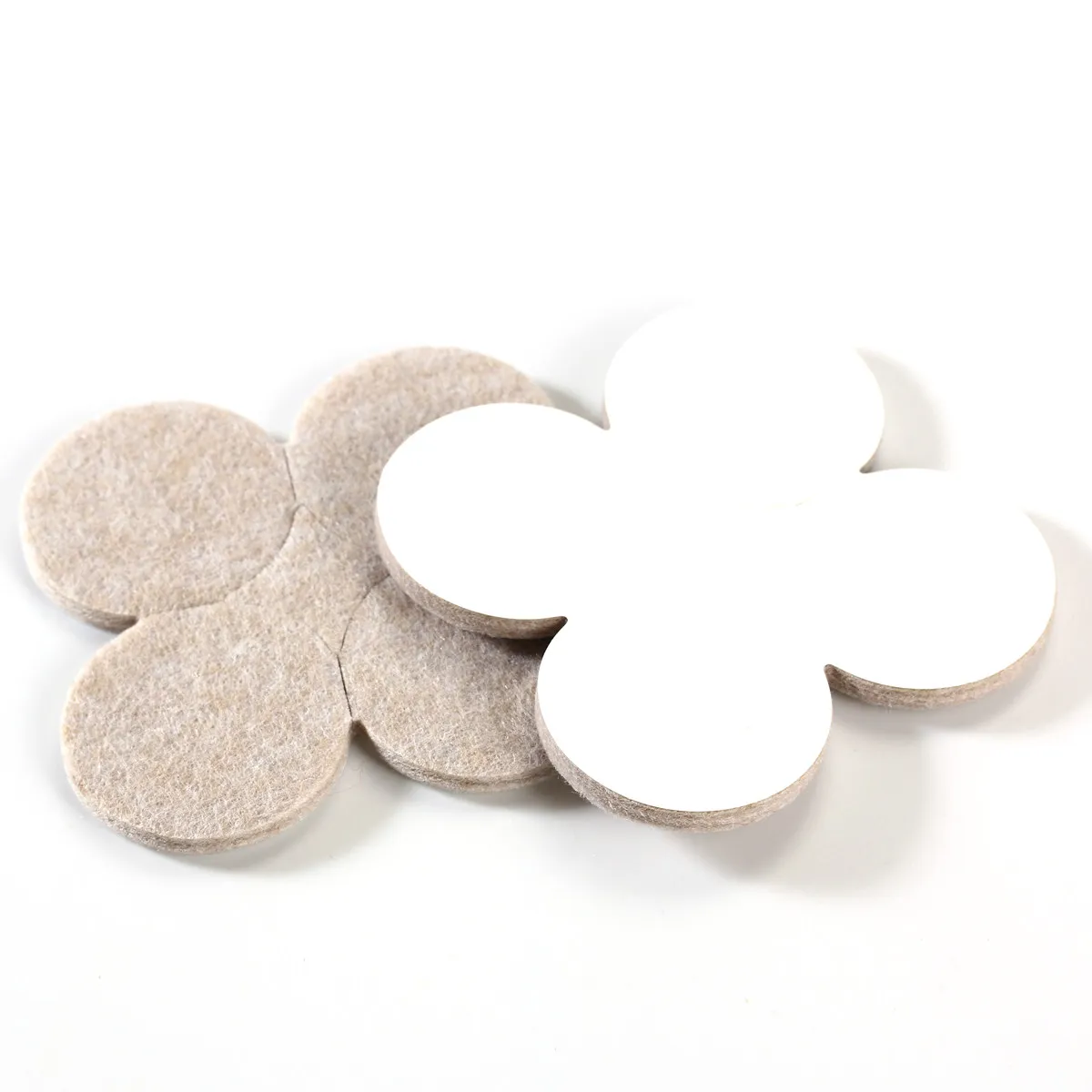 8Pcs Heavy-Duty Round Felt Floor Protector Pads for Table Chair Furniture Hardwood Ceramic Tile Scratch Protection