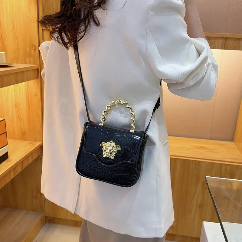 

Классическая женская сумка-мессенджер, кожаные сумки, сумка через плечо, элегантная сумка на плечо, известный дизайнер, популярная для женщин