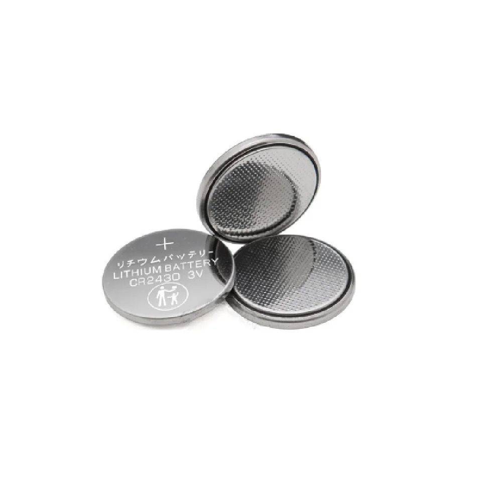 CR2430 3V Lithium Battery CR 2430 DL2430 BR2430 280mAh Button Coin Batteries for Key Fob Watch Alarm Clock Remote Control