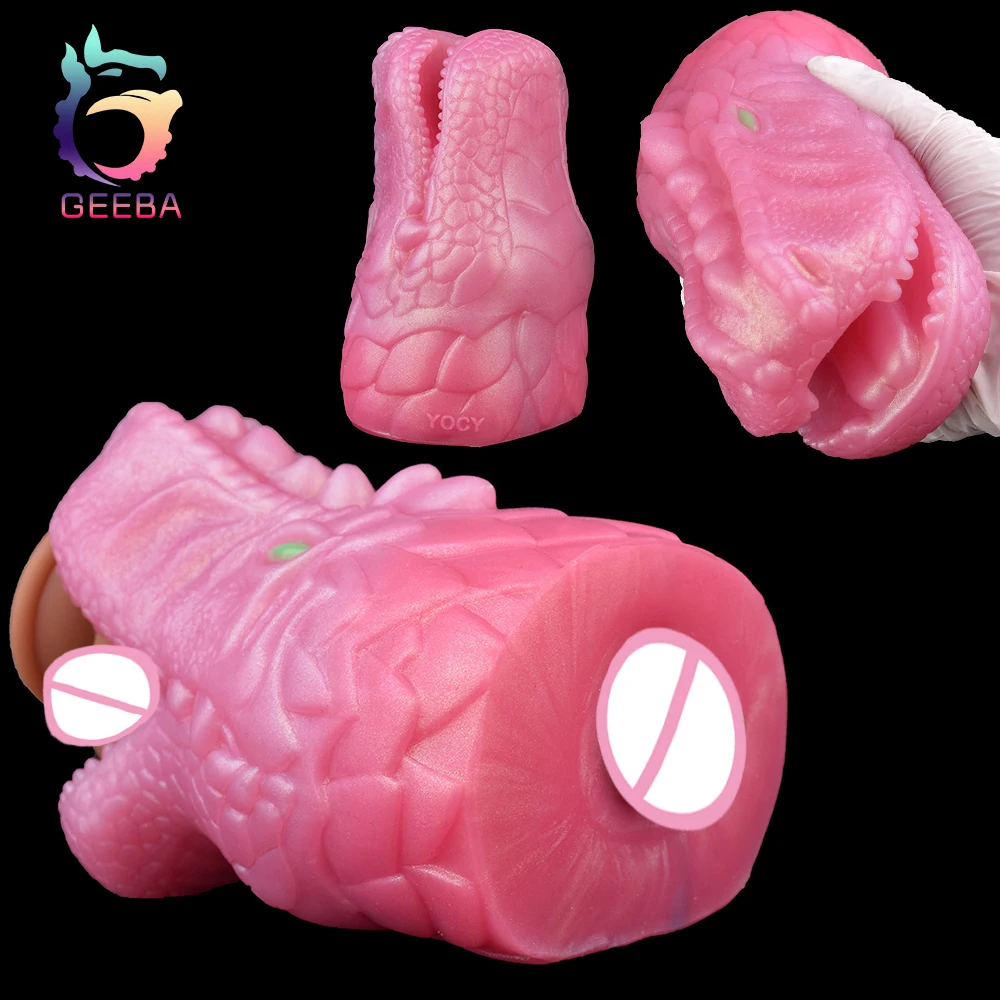 geeba-peso-netto-985g-fantasia-animale-forma-di-testa-di-drago-masturbatore-maschile-all-pass-tasca-in-silicone-vaginale-figa-stroker-giocattolo-per-adulti