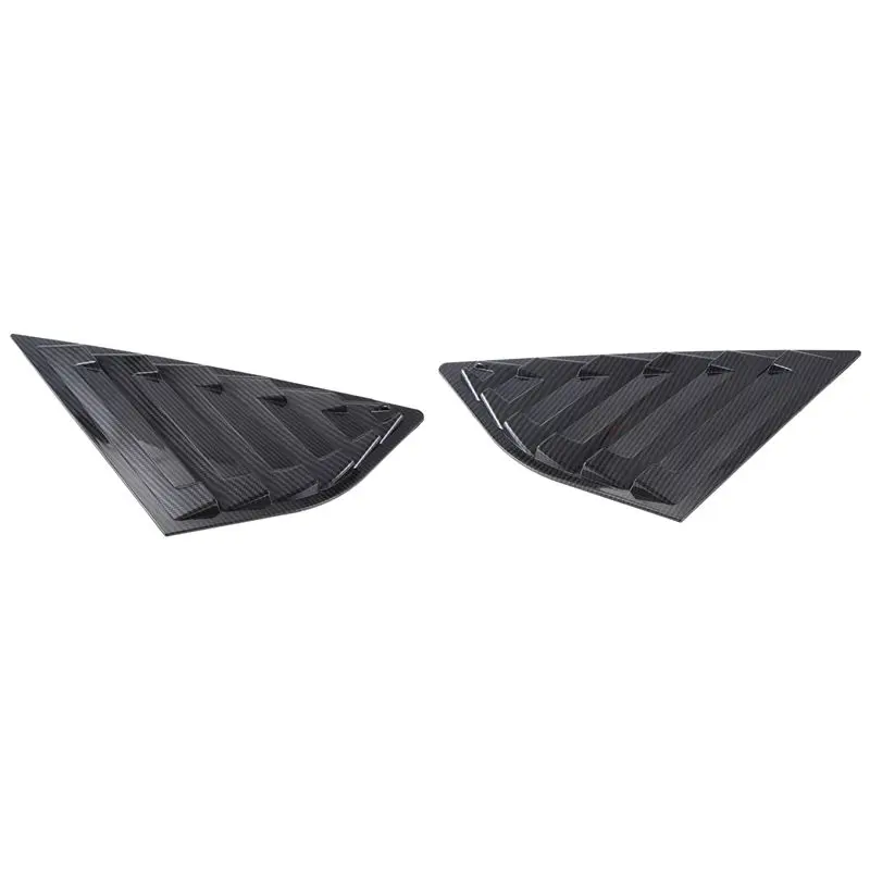 

A65P-Накладки на задние боковые окна (жалюзи/дефлекторы) для Ford Focus MK3 Hatchback 2012-2018