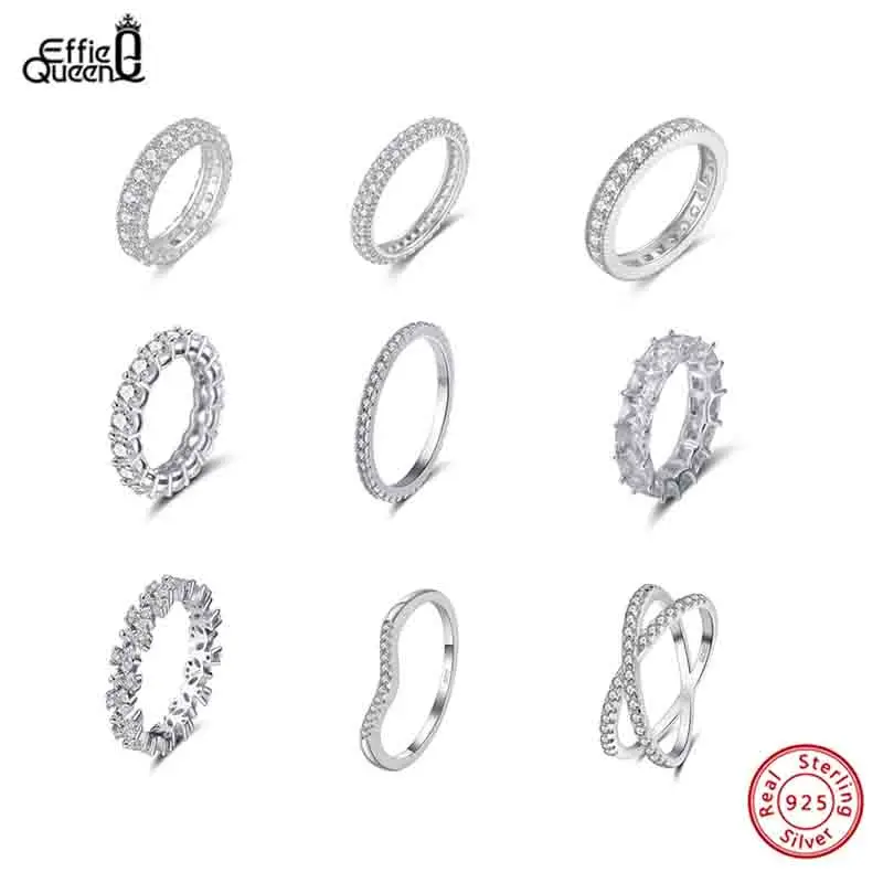 

Женское кольцо из серебра 925 пробы, с фианитом