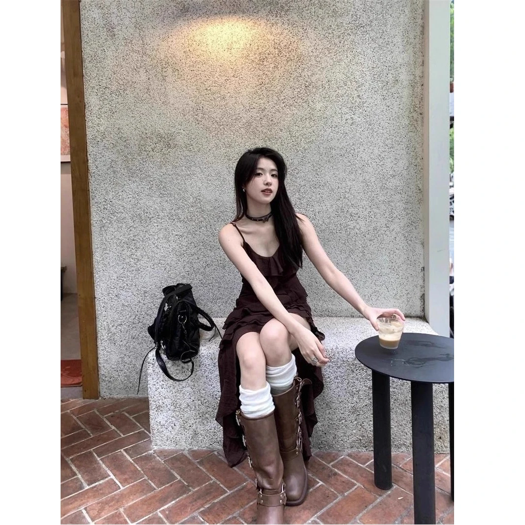 Dresses Sleeveless Womens Boho Summer Rayon Daily Workwear Comfortable Lightweight Relaxed Fresh All-Match Suitable Versatile OL