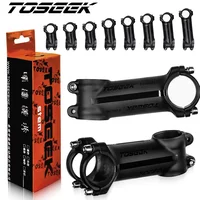 Toseek-vástago de bicicleta forja 3D, mesa de bicicleta eléctrica MTB, vástago de manillar de bicicleta de montaña de 6/7/17 grados, 60/70/80/90/100/110/120mm