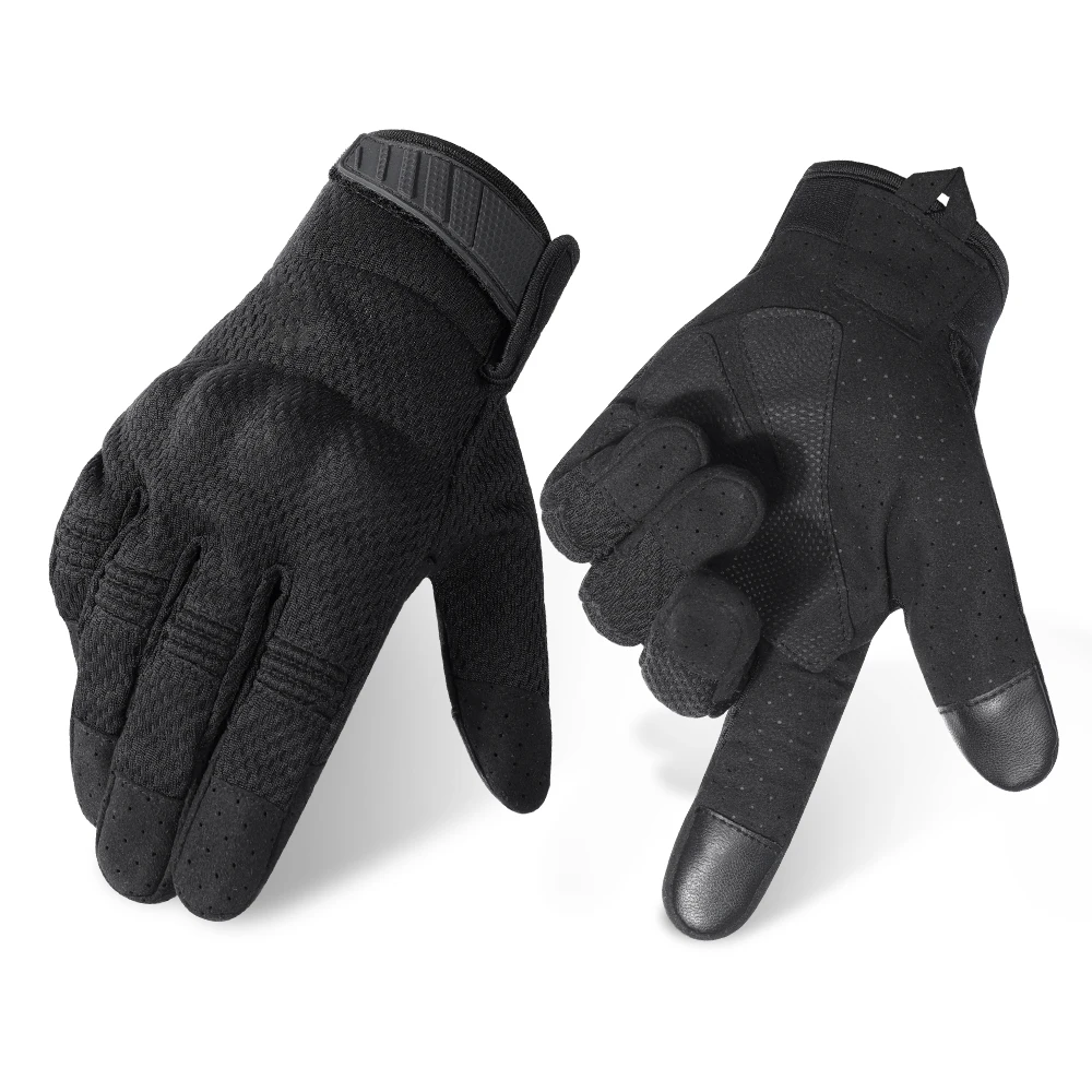 AliExpress GUMAO Outdoor Hunting Gloves Touch Screen Full Finger Anti Slip Breathable Gloves for Cycling Hiking Camping Fishing Running Work