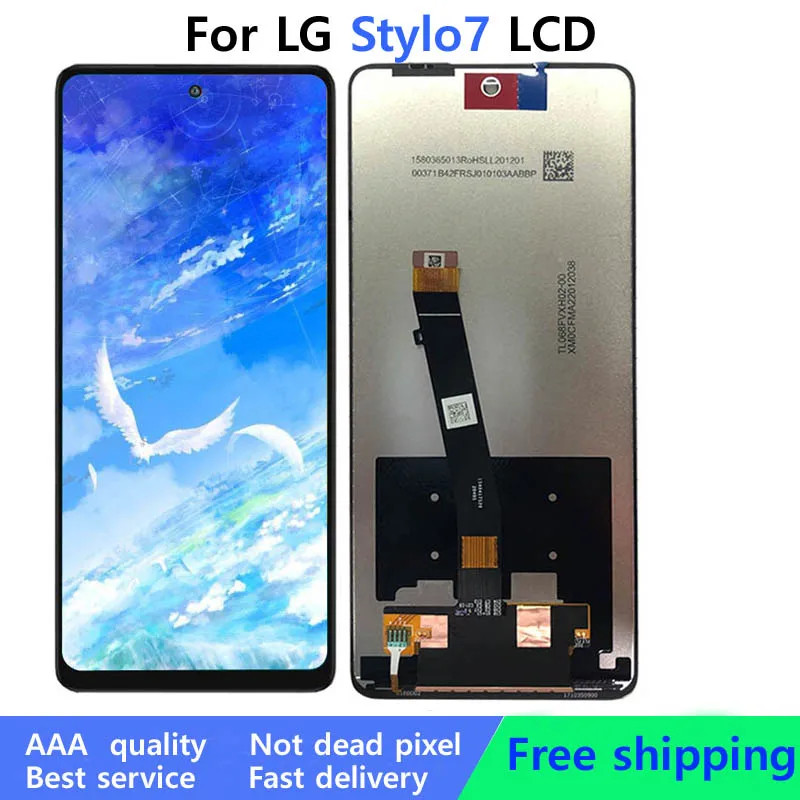 

6,8 ''протестированный Оригинальный ЖК-дисплей для LG Stylo 7 Q740, ЖК-дисплей, Замена для LG Stylo7, ЖК-экран