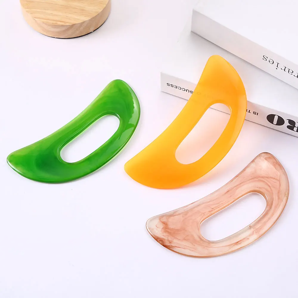 

Guasha Board Resin Beeswax Massager Scraper Chinese Gua Sha Tool For Face Neck Back Body Acupuncture Pressure Massage Therapy