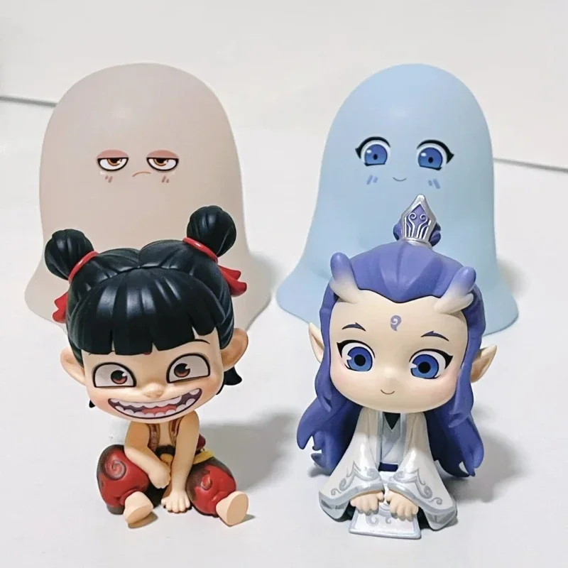 NeZha 2 Born Bonds Series caja ciega misteriosa juguetes Kawaii Anime figura de acción Aobing sorpresa caja coleccionable muñecas niñas regalo nuevo