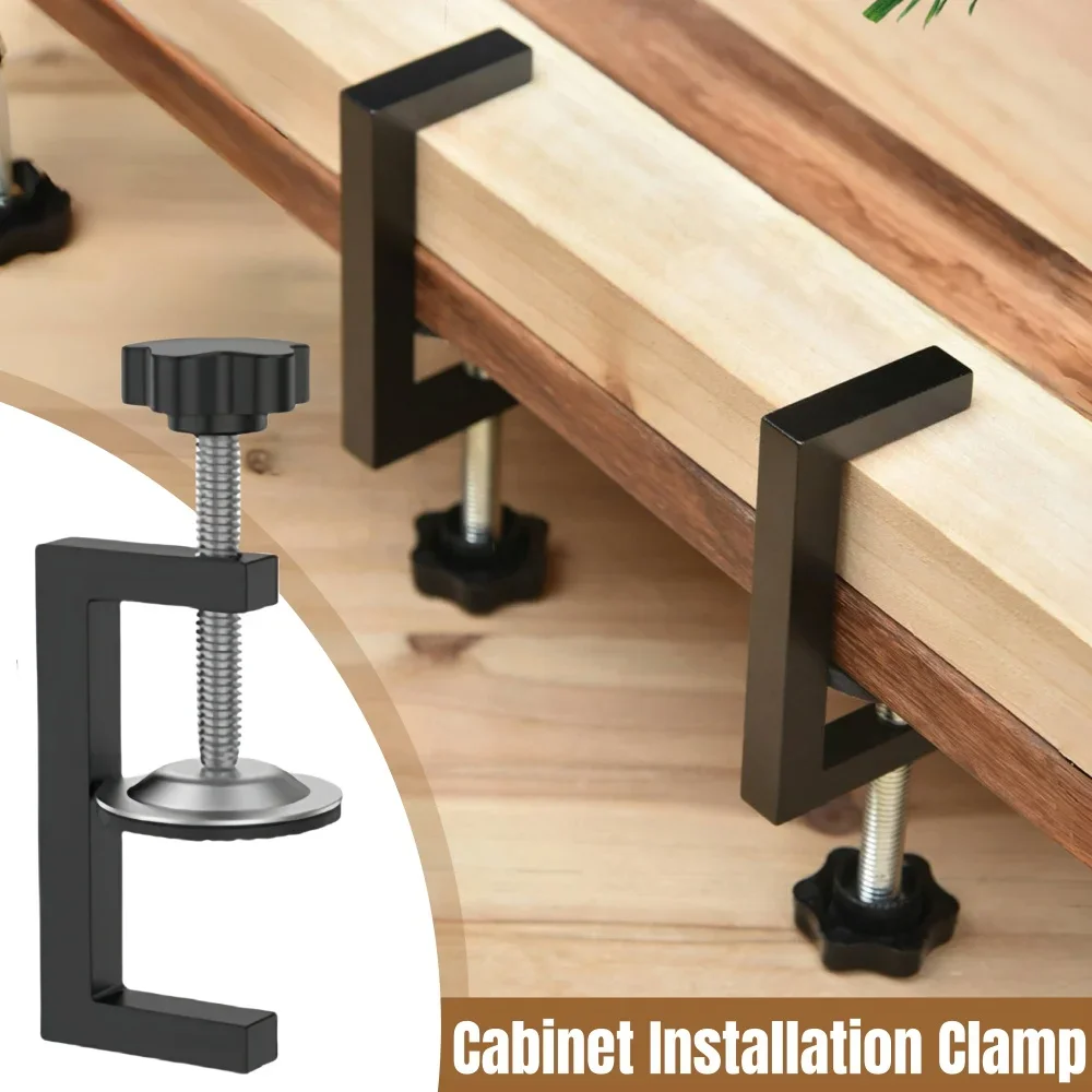 

Cabinet Installation Clamp 10-57mm Adjustable G-Type Drawerwood Working Clamps Portable Drawer Fixing Clip Woodworking Tools