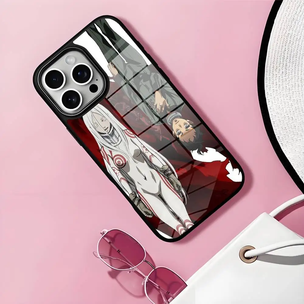 

Phone Case Magnetic Glass Phone Case For Iphone 16 15 14 12 11 13 Pro Max Mini Puls Cover D-DEADMAN W-WONDERLAND