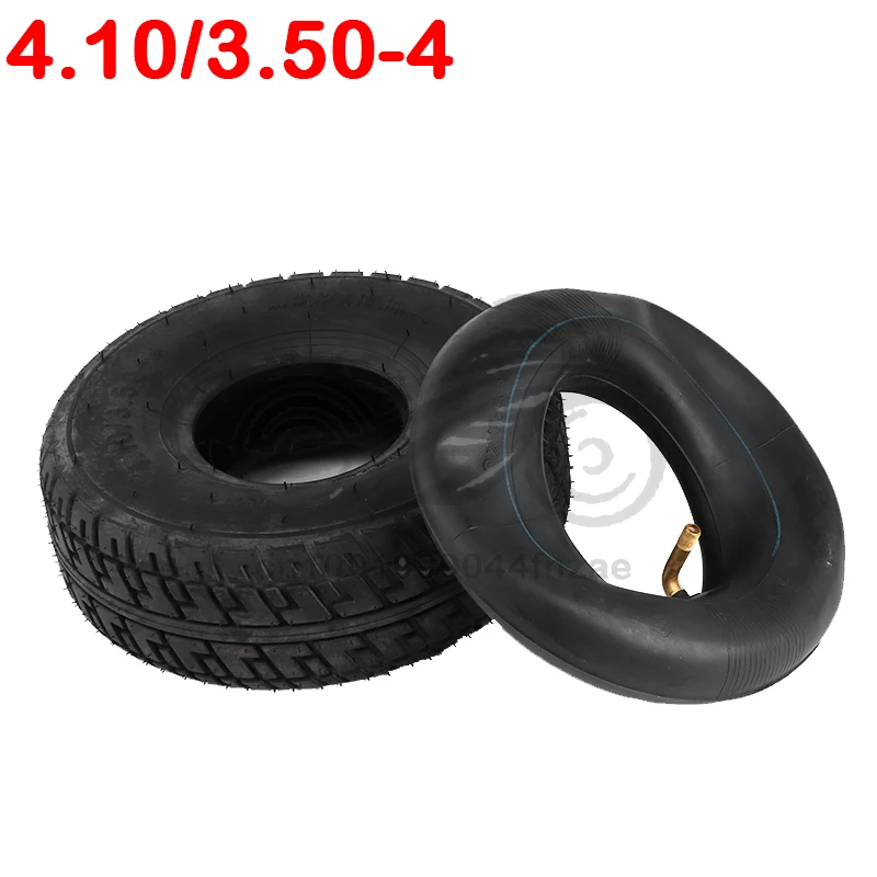 

New Type Fit All Models 3.50-4 4" Tire 4.10/3.50-4 410/350-4 ATV Quad Go Kart 47cc 49cc Chunky 4.10-4 Tire Inner Tube