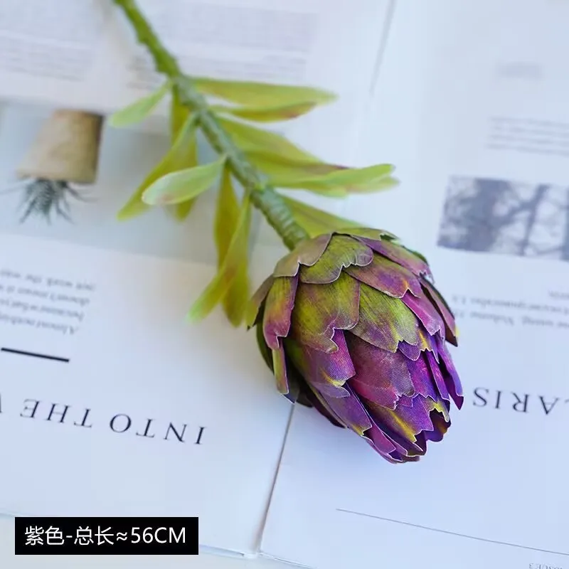 Artificial flower small emperor flower artificial plant artichoke lily pineapple flower home flower arrangement photography deco