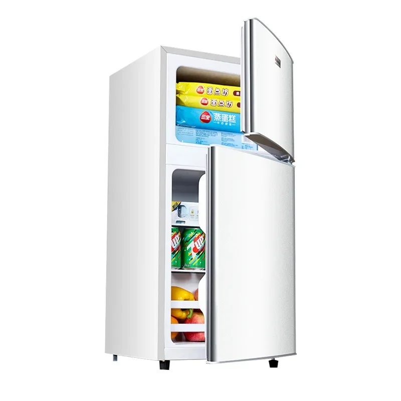 High Quality Refrigerators Double Door Freezer Cooler Home Use Custom Small Fridge Factory Wholesale