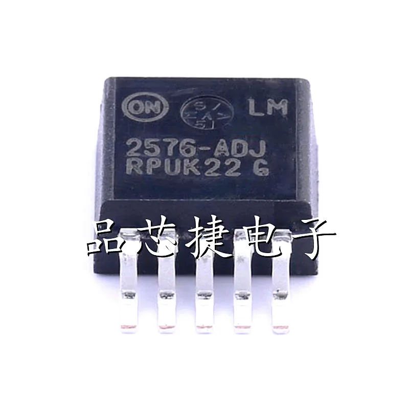 

10pcs/Lot LM2576D2T-ADJR4G Marking LM2576-ADJ TO-263-5 ( D2APK-5 ) 3.0 A Step−Down Switching Regulator