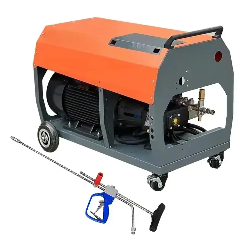 600bar Marine Electric Starting High-pressure Washing Machine High Pressure Cleaning Machine Rust and Paint