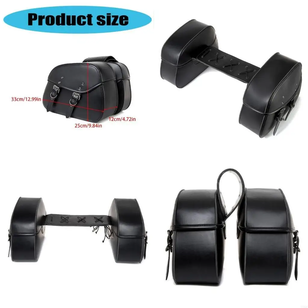 Stylish Motorcycle Equipment Bag With Ample Space For Tools And Accessories 2pcs New