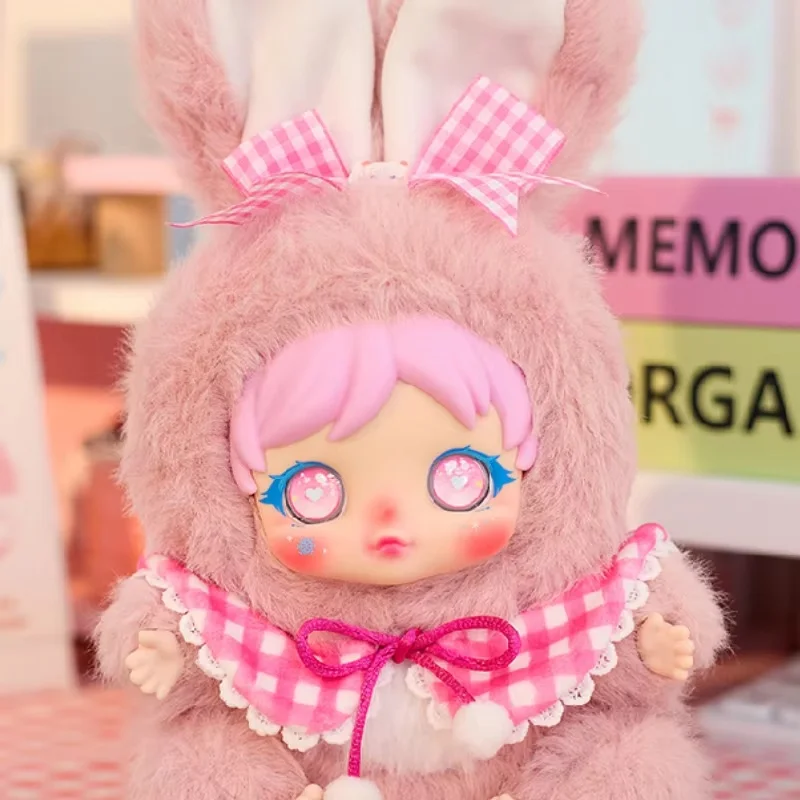 ตุ๊กตากระต่ายน้อยอีมี่ ซีรีส์ตุ๊กตาขนฟู กล่องสุ่ม ของเล่นการ์ตูนสุดฮิต ของตกแต่งโต๊ะทำงาน กล่องปริศนา ของขวัญเซอร์ไพรส์