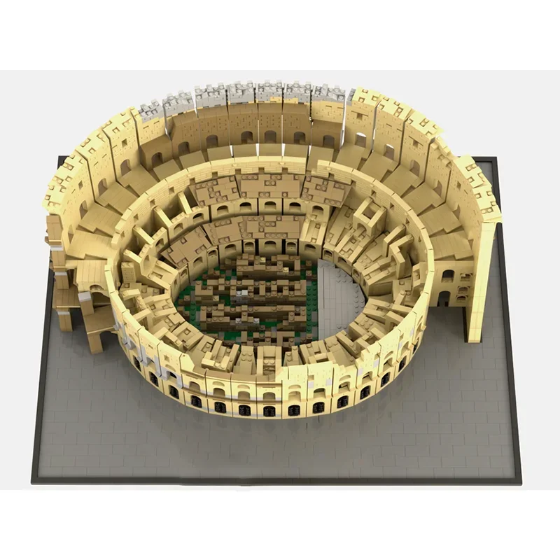 Moc Building Blocks The Colosseum Technology Modular Bricks Model  Gifts Christmas Toys DIY Sets Assembly