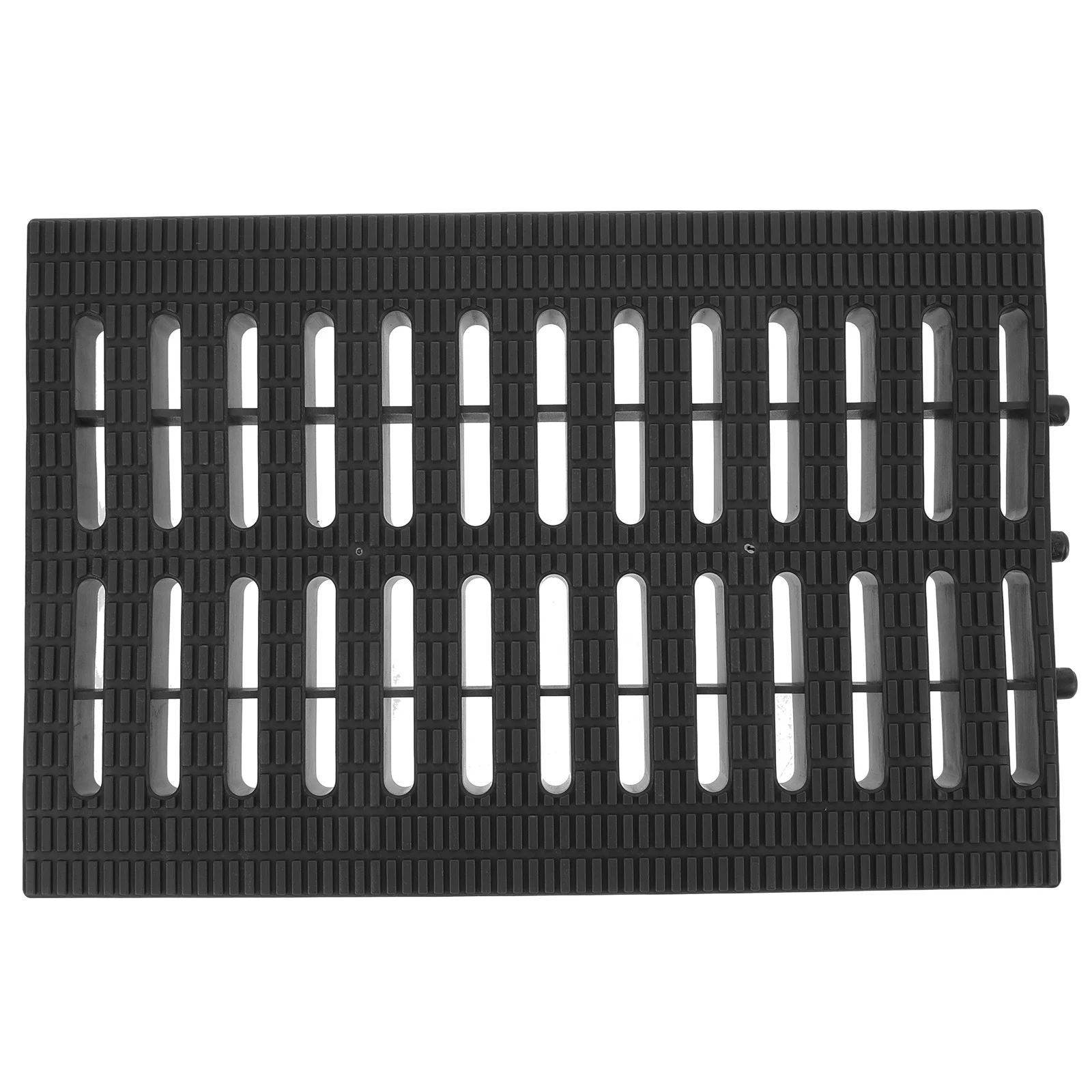 

Heavy Duty Plastic Drain Grate Outdoor Drain Cover Trench Channel Drain System for Driveway Sewer Plate French Drain Application