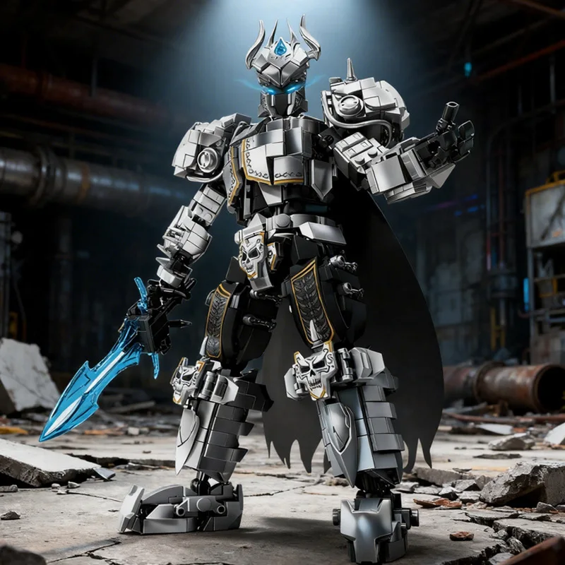 

Конструктор Lich King: Иллидан Штормовой, сборная фигурка-меха из мини-блоков, игрушки для детей, рождественские подарки