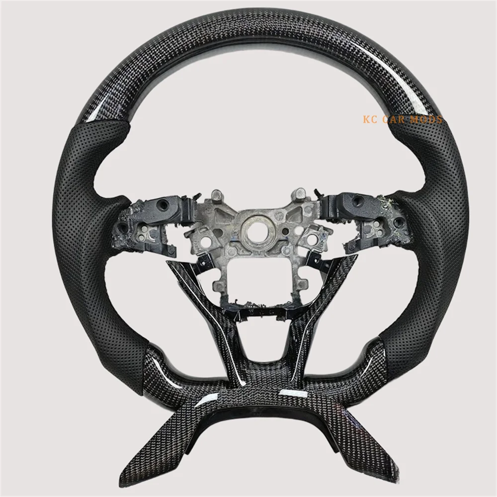 

Customized Carbon fiber Perforated Leather Steering Wheel For Honda Accord 10th 2018 2019 2020 2021 2022 2023