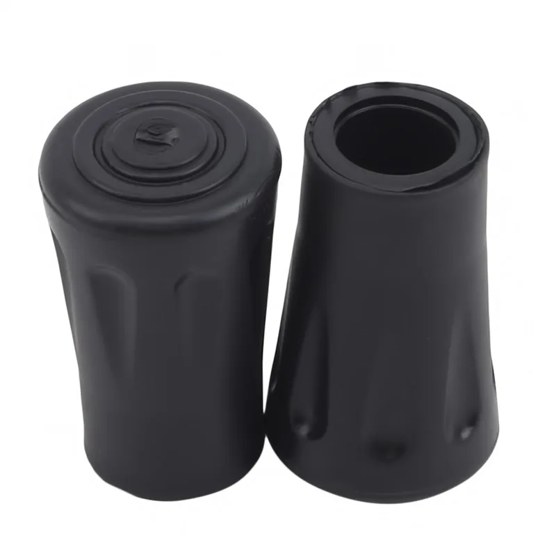 20 pieces/10 pair Nordic Walking Pole Trekking Pole Tip Protectors Rubber Pads Buffer Replacement Tips End for Hiking Stick