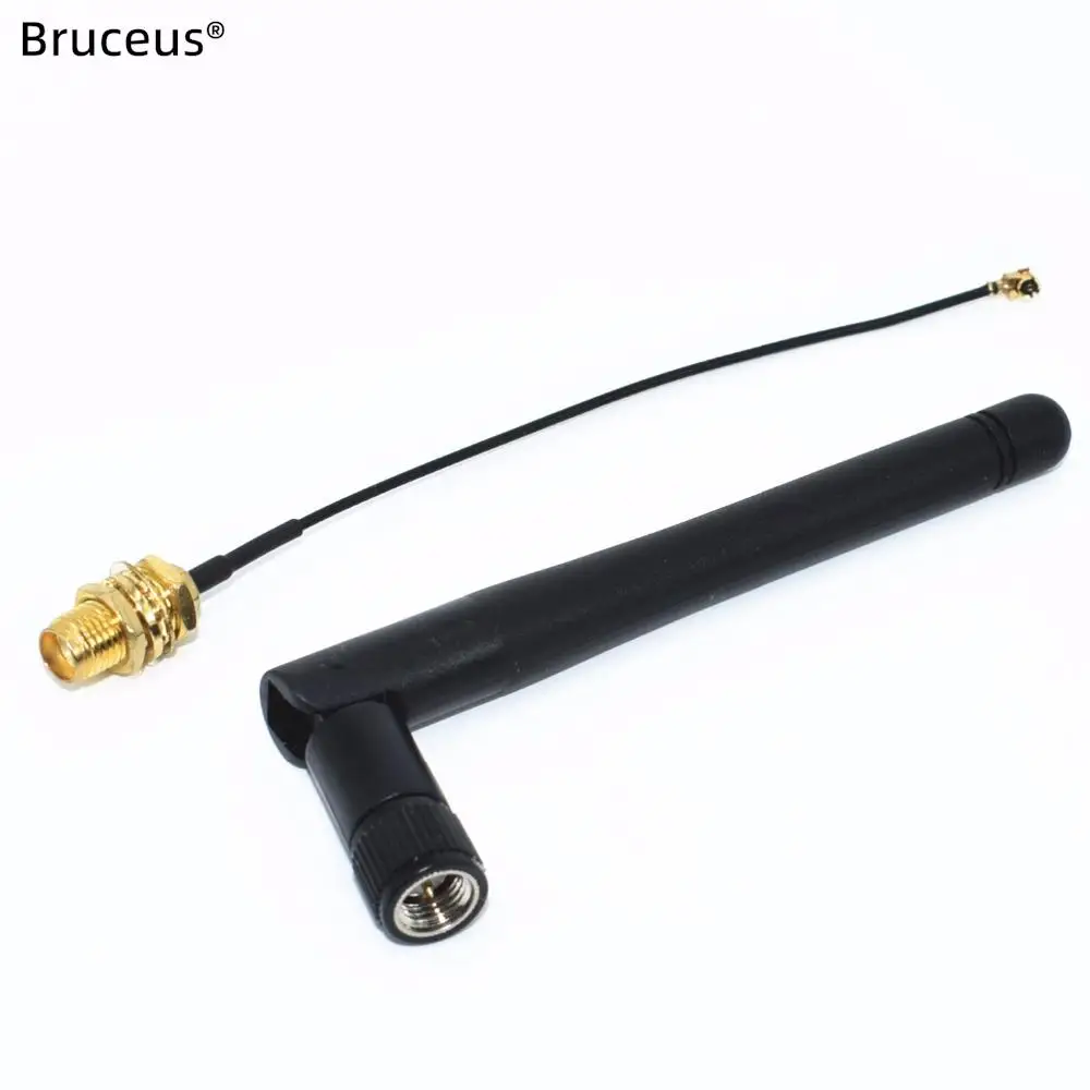 

2.4GHz Antenna Folded Bluetooth Wifi Module ZigBee SMA to IPEX Feeder Line