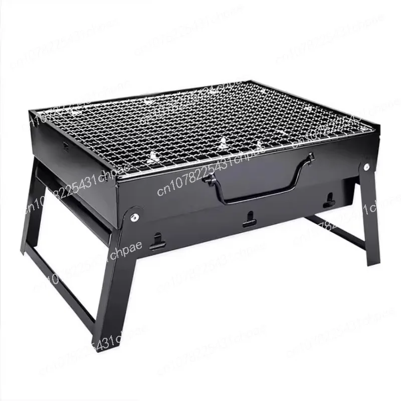 

Outdoor folding barbecue grill portable camping charcoal barbecue grill portable small barbecue grill cover