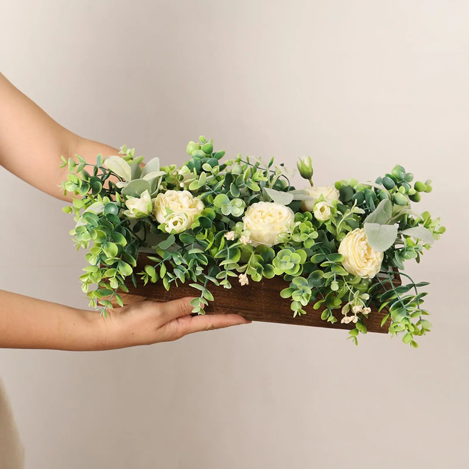 زهور صناعية لتزيين الطاولة في الفناء وغرفة المعيشة والمنزل #1