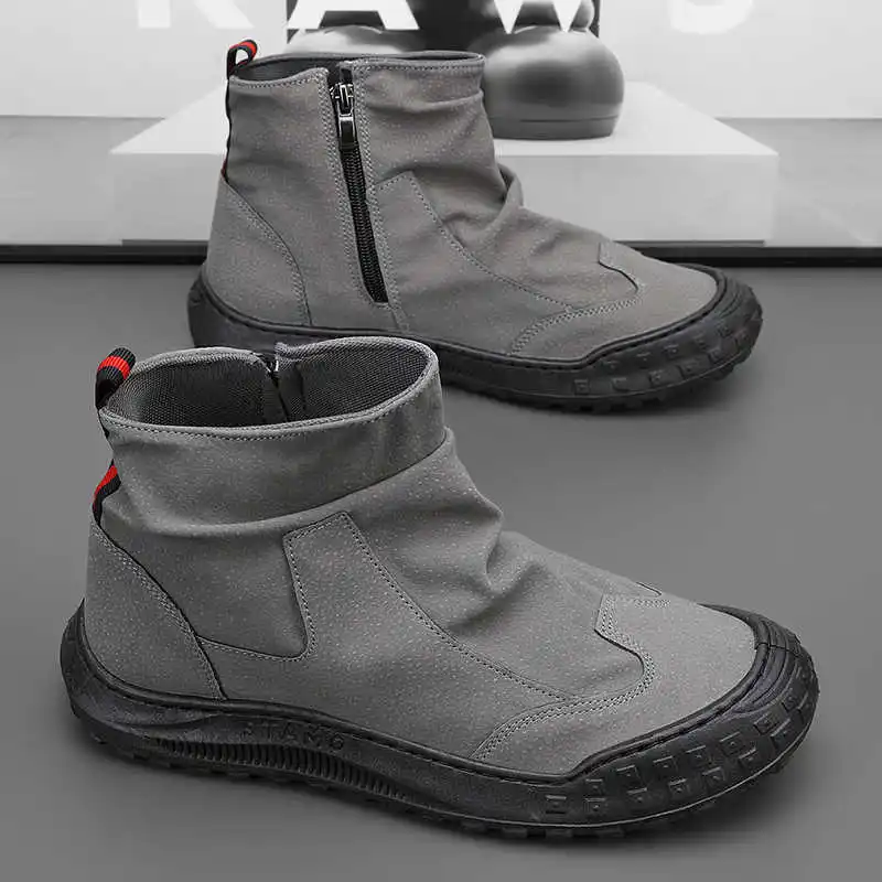 Mocassini Ankle Women's Sport Shoes Black Platform Shoes Ladies Sexy High Heels Sneakers 2025new High-quality Botasky