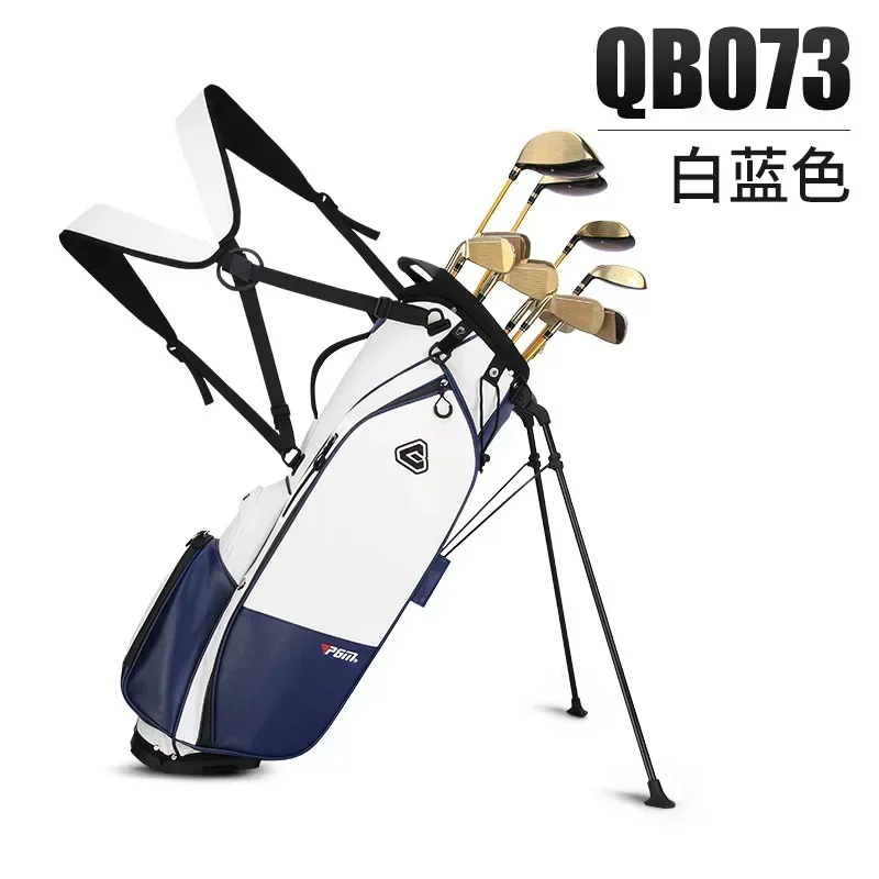 PGM Golf Bag Fully Waterproof Stand Bag Lightweight Can Hold A Full Set of Clubs Outdoor Club Bag Backpack QB073