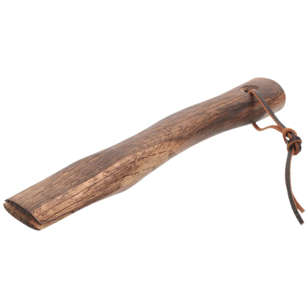 مقبض فأس خشبي قوي تصميم مريح لا نتوءات آمنة للاستخدام المريح لمختلف محاور الفتحات مقبض خشبي مقابض الفأس #5