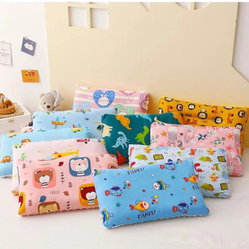 30x50 سنتيمتر الكرتون الأطفال وسادة للإزالة قابل للغسل وسادة الطفل مع سستة المنزلية تنفس القطن الفتيان الفتيات الوسائد