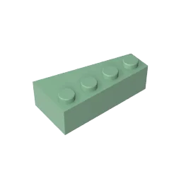 Educational Assemblage GDS-593 Building block Compatible with lego 41767 RIGHT BRICK 2X4 W/ANGLE  Building Blocks Technical