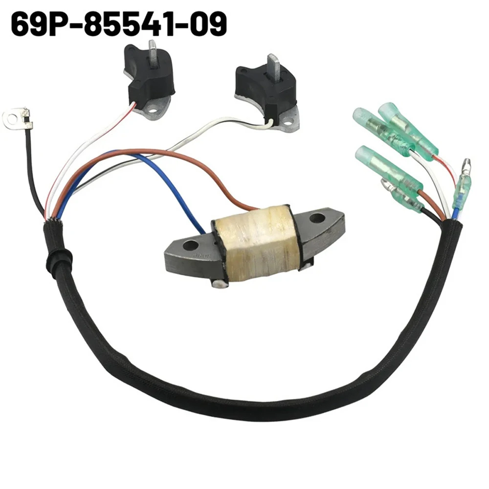 Marine outboard ignition coil charging coil    for Yamaha hidea Parsun 2-stroke 25/30 HP boat engine part NO. 69P-85541-09