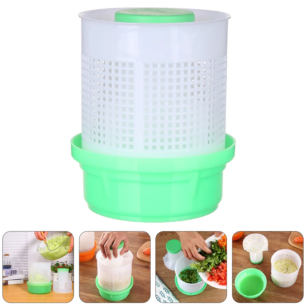 

1pc Vegetable Dehydrator Food Dryer Manual Fruit Squeezing Tool Kitchen Water Remover Salad Spinner Home Cooking Stuffing
