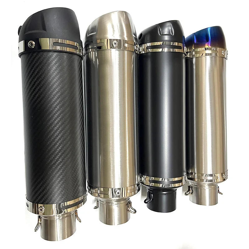 

51 мм мотоциклетный глушитель, труба Escape Moto с DB Killer для R6 R3 Z900 Z1000 GSR600 FZ6N R1