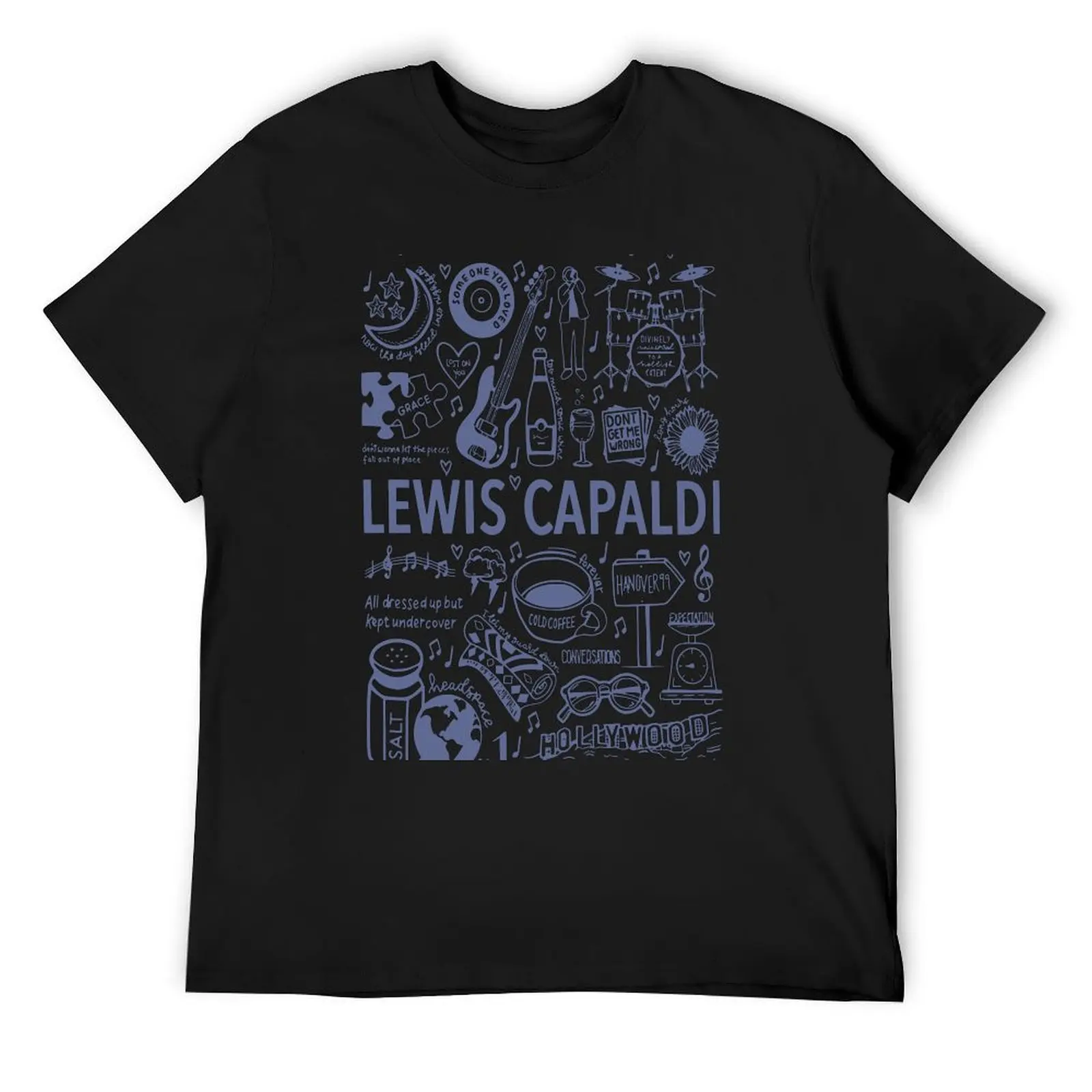 

Lewis Capaldi Album, Lewis Capaldi Band T-Shirt boys whites summer clothes anime tshirt funny gifts Men's t-shirt
