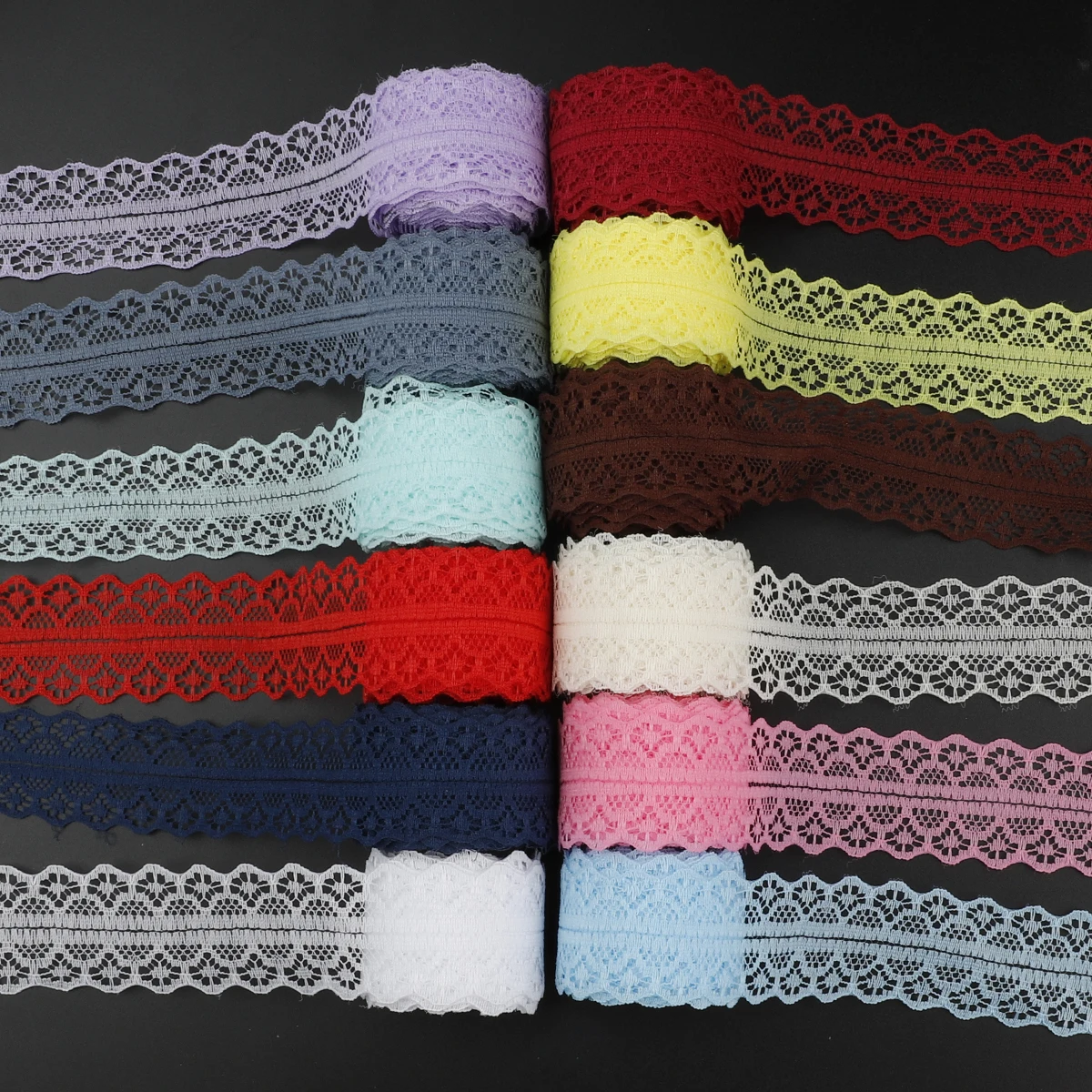 5yds 28mm elastic free lace lace cloth strip, self-made hair accessories, headwear, neckband accessories, ribbon accessories, DI