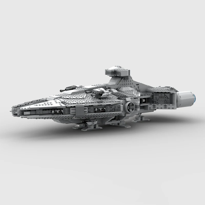 1146pcs Moc Imperial Light Cruiser Ultimate Playset MOD 빌딩 블록 크리 에이 티브 조립 벽돌 장난감 어린이 선물 호환 75315