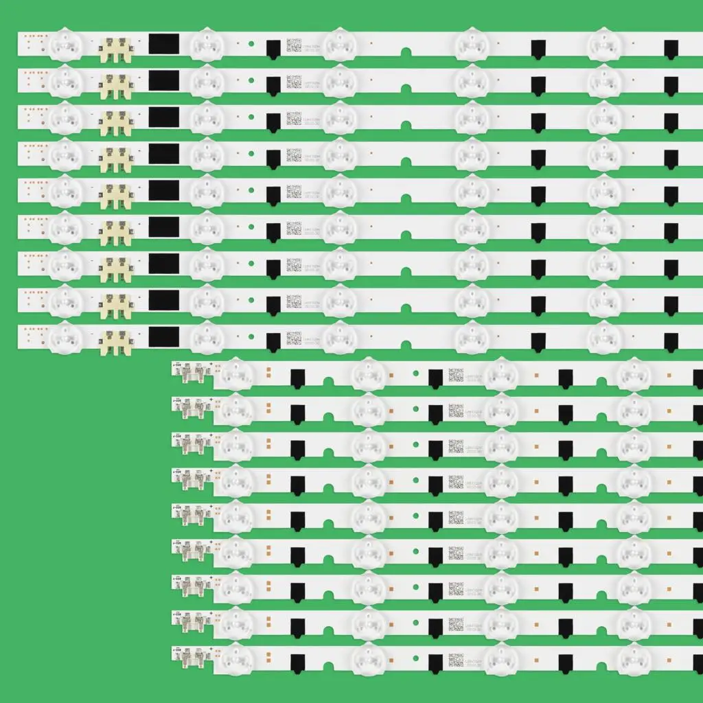 Imagem -02 - Nova 18 Pcs Tira Conduzida Luz de Fundo para Samsung Un50f6350 Un50f6100 Un50f5500 Un50f5200 Ue50f6800 Ue50f6130ak Bn9627900a Bn96-27901a