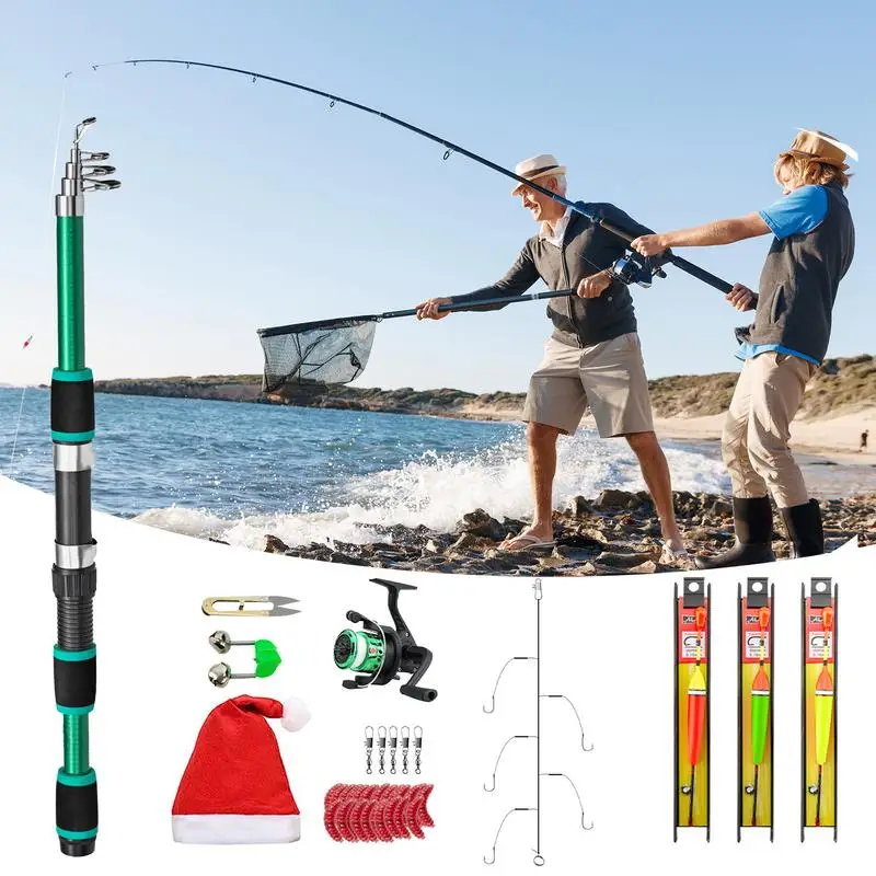 

Fly Fishing Rod And Reel Combo Starter Kit Christmas Sea Saltwater Freshwater Kit Lightweight Foldable Rods Christmas Saltwater