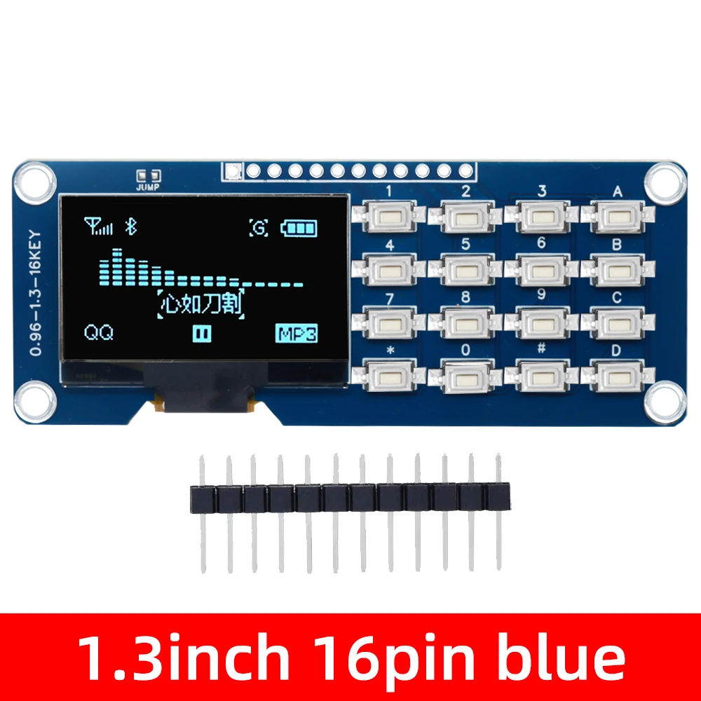 Écran OLED 1.5" 128x128 Couleur SSD1351 I2C SPI - Module D'Affichage Graphique