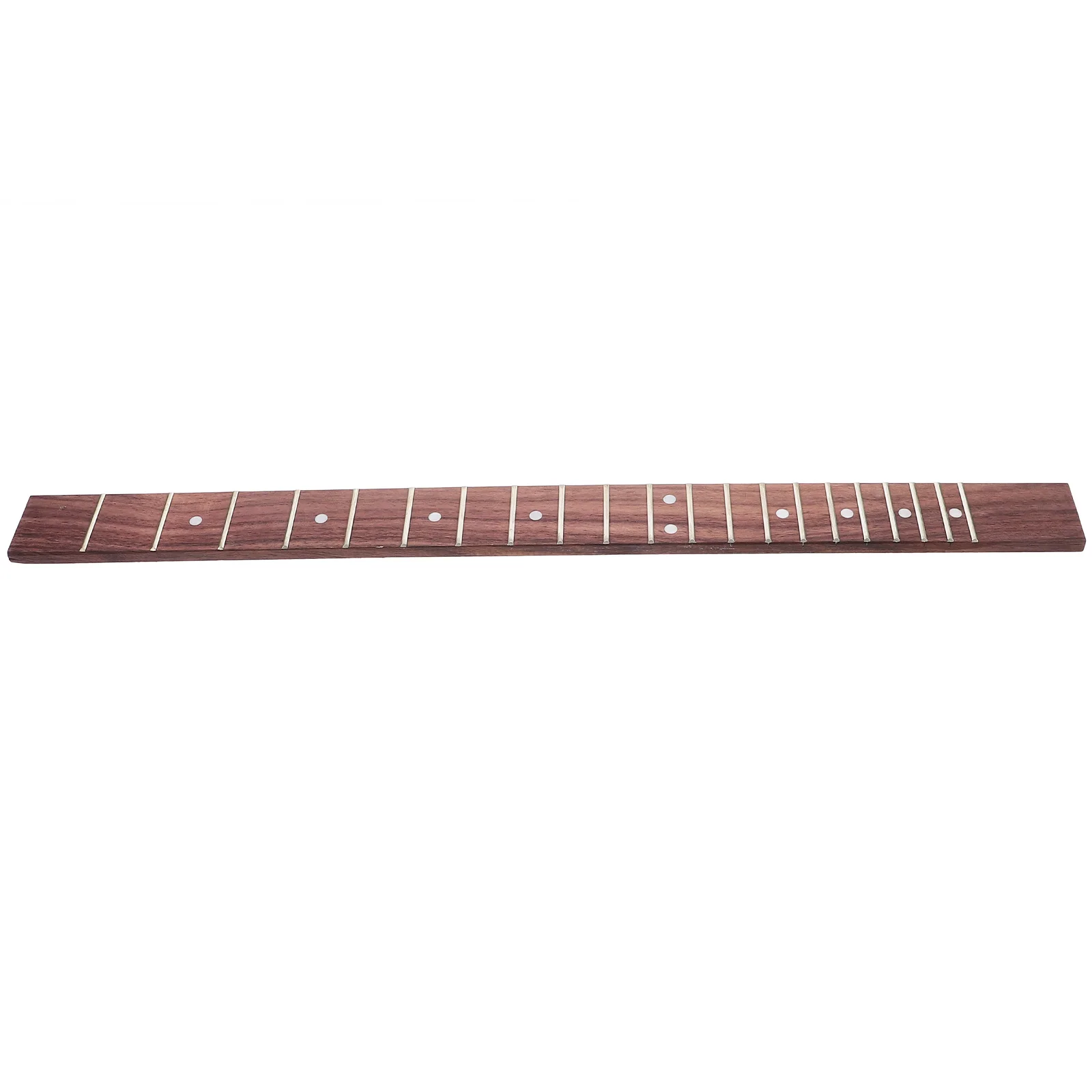 

Electric Guitar Fretboard Replacement 21 Frets Fingerboard White Dot Inlays Wooden Neck Repair Supply