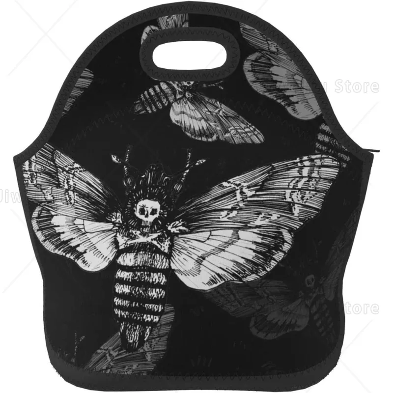 

Термосумка-холодильник Moth Dark многоразовая из неопрена, портативная, для обедов, для женщин