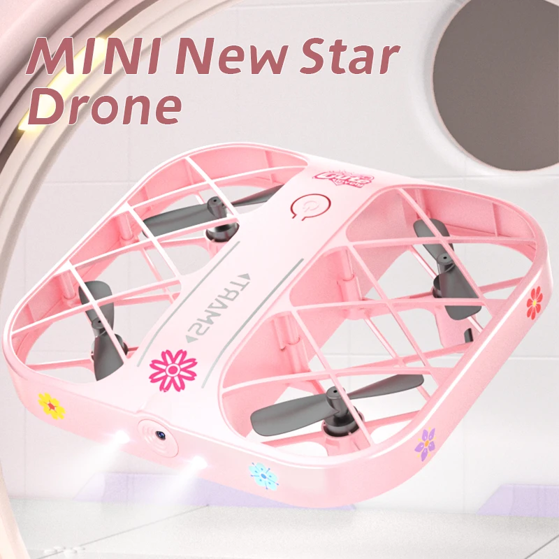 2024 nuovo Mini JJRC H107 Grid Drone 8K HD Camera Quadcopter trasmissione in tempo reale Pocket Saerial Photography Aircraft Toys regali